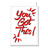 Greeting Card - You Got This