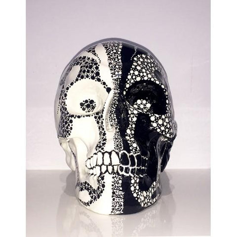 Resin Skull Harlequin .7.