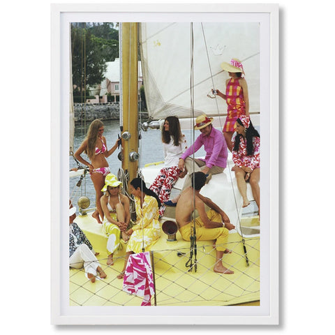 Slim Aarons - Colourful Crew - Certified Photographic Print