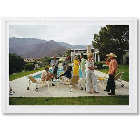 Slim Aarons - Desert House Party - Certified Photographic Print
