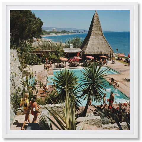 Slim Aarons - Marbella Club - Certified Photographic Print