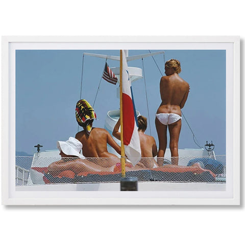 Slim Aarons - Yacht Holiday - Certified Photographic Print